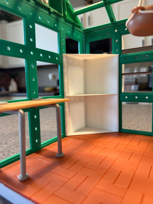 Corner Shelf (3D Printed) - Mini Brands Greenhouse