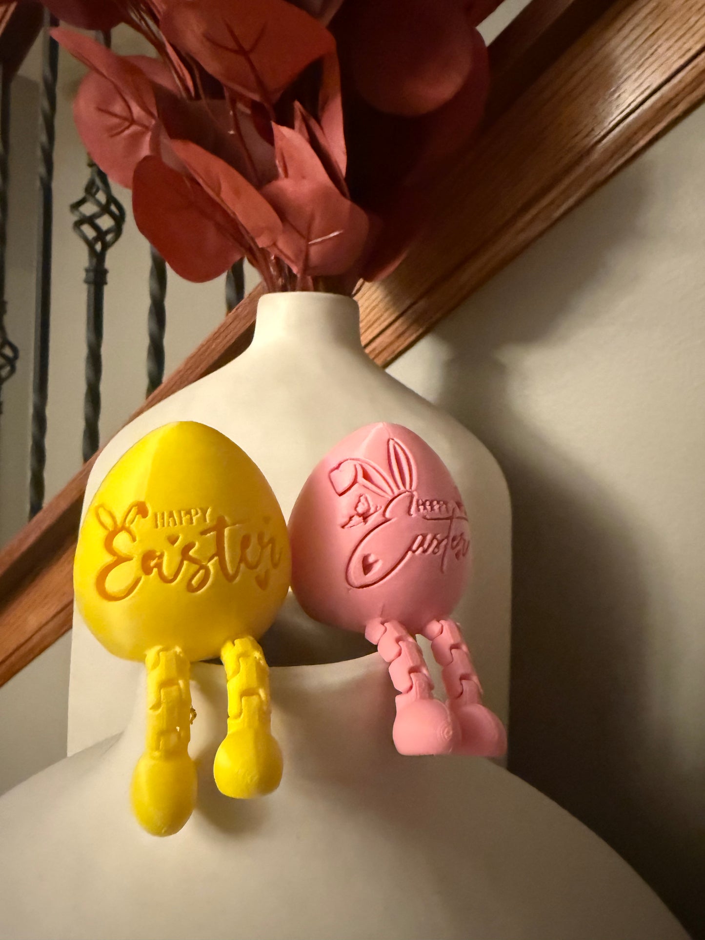 Mini Sitting Easter Bunny Egg โ Choose Your Design & Color
