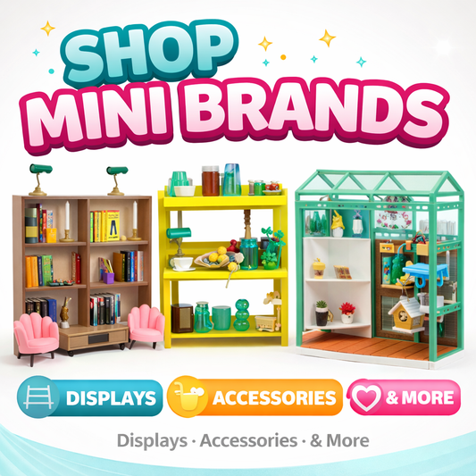 Mini Brands Collection – Displays, Accessories & More