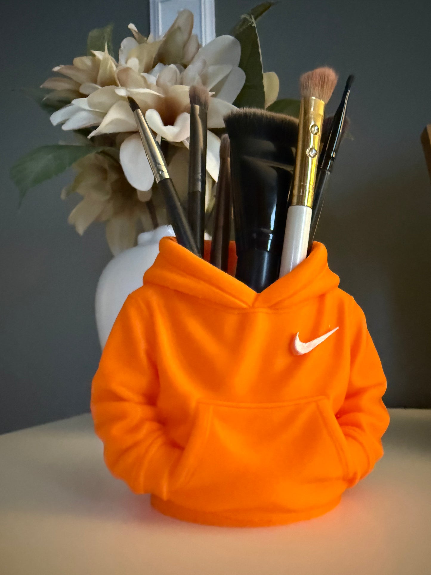 3D Printed Mini Hoodie Organizer | Desk Pen Holder | Makeup Brush Holder | Locker & Office Organizer