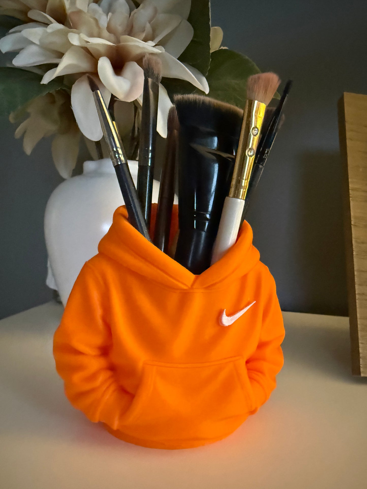 3D Printed Mini Hoodie Organizer | Desk Pen Holder | Makeup Brush Holder | Locker & Office Organizer