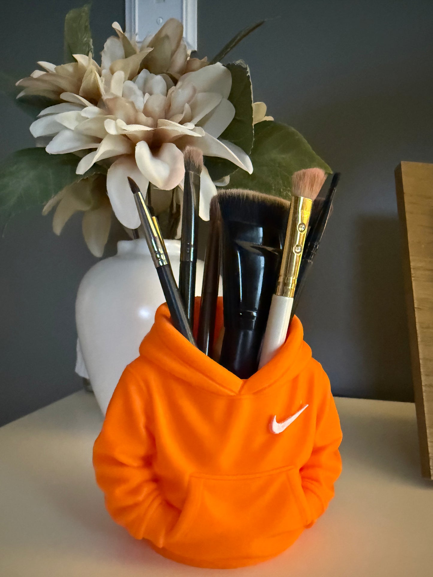 3D Printed Mini Hoodie Organizer | Desk Pen Holder | Makeup Brush Holder | Locker & Office Organizer