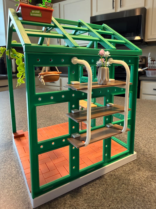 Mini Brands Greenhouse – 3D Printed Shelf & Accessory Kit