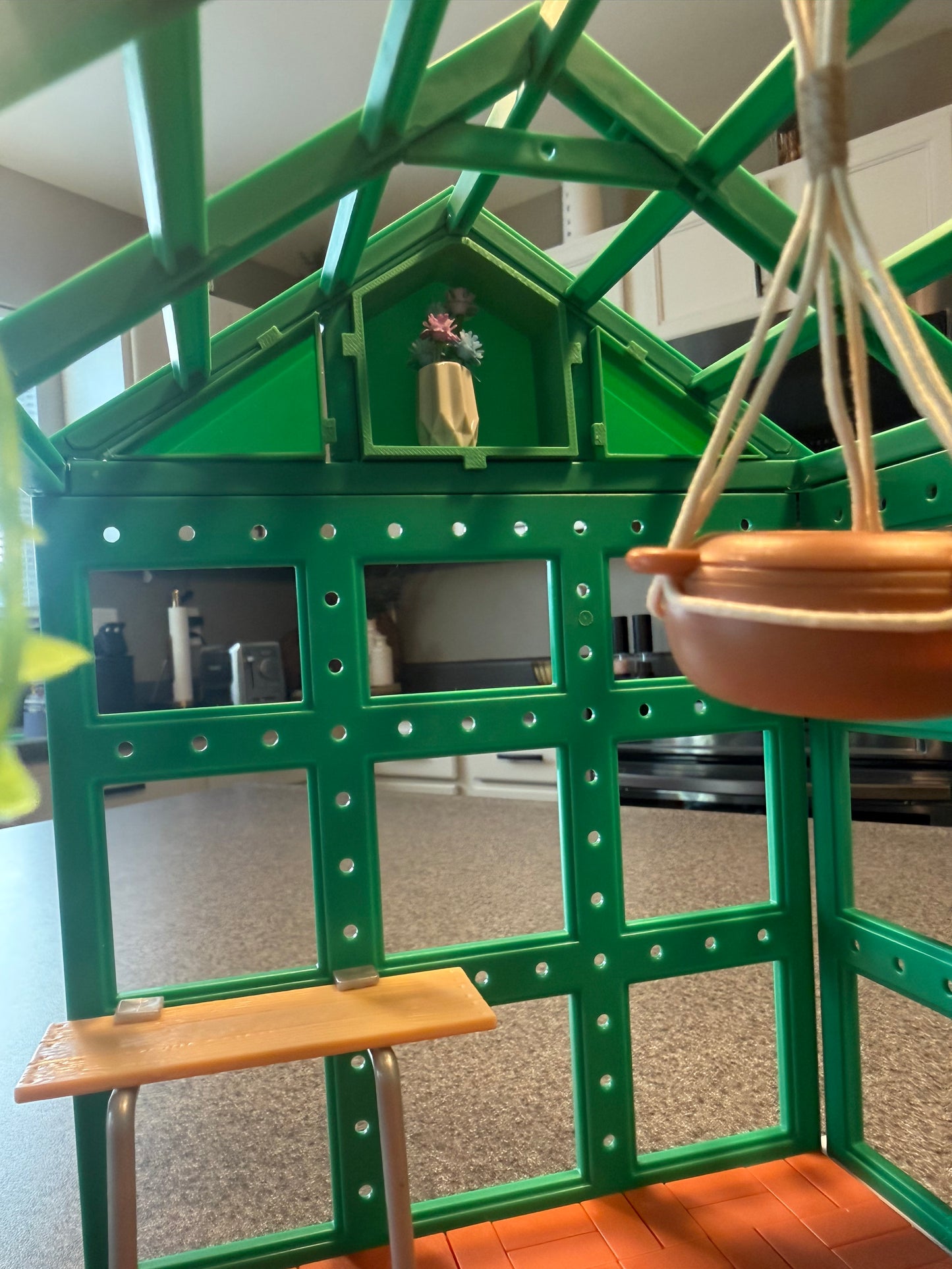 Attic Shelving Kit (3-Piece, 3D Printed) - Mini Brands Greenhouse