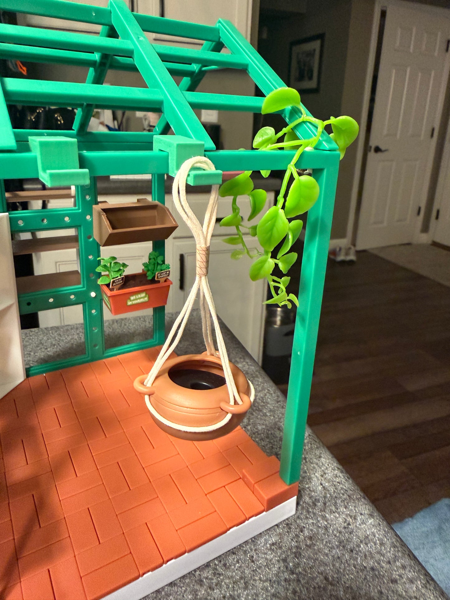 Hanging Hooks (3D Printed) - Mini Brands Greenhouse