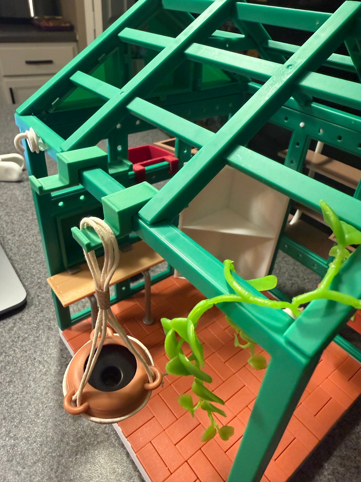Hanging Hooks (3D Printed) - Mini Brands Greenhouse