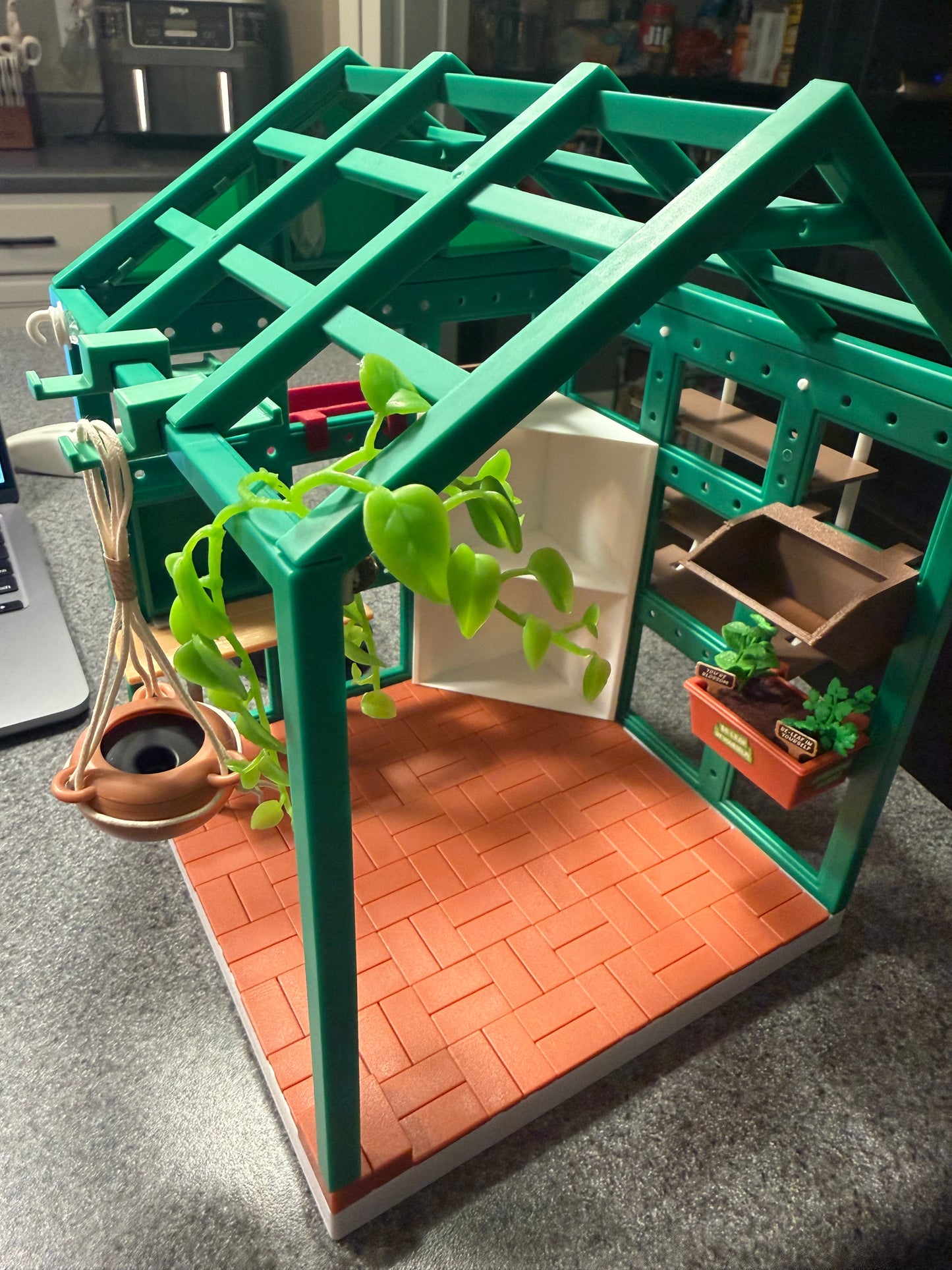 Hanging Hooks (3D Printed) - Mini Brands Greenhouse