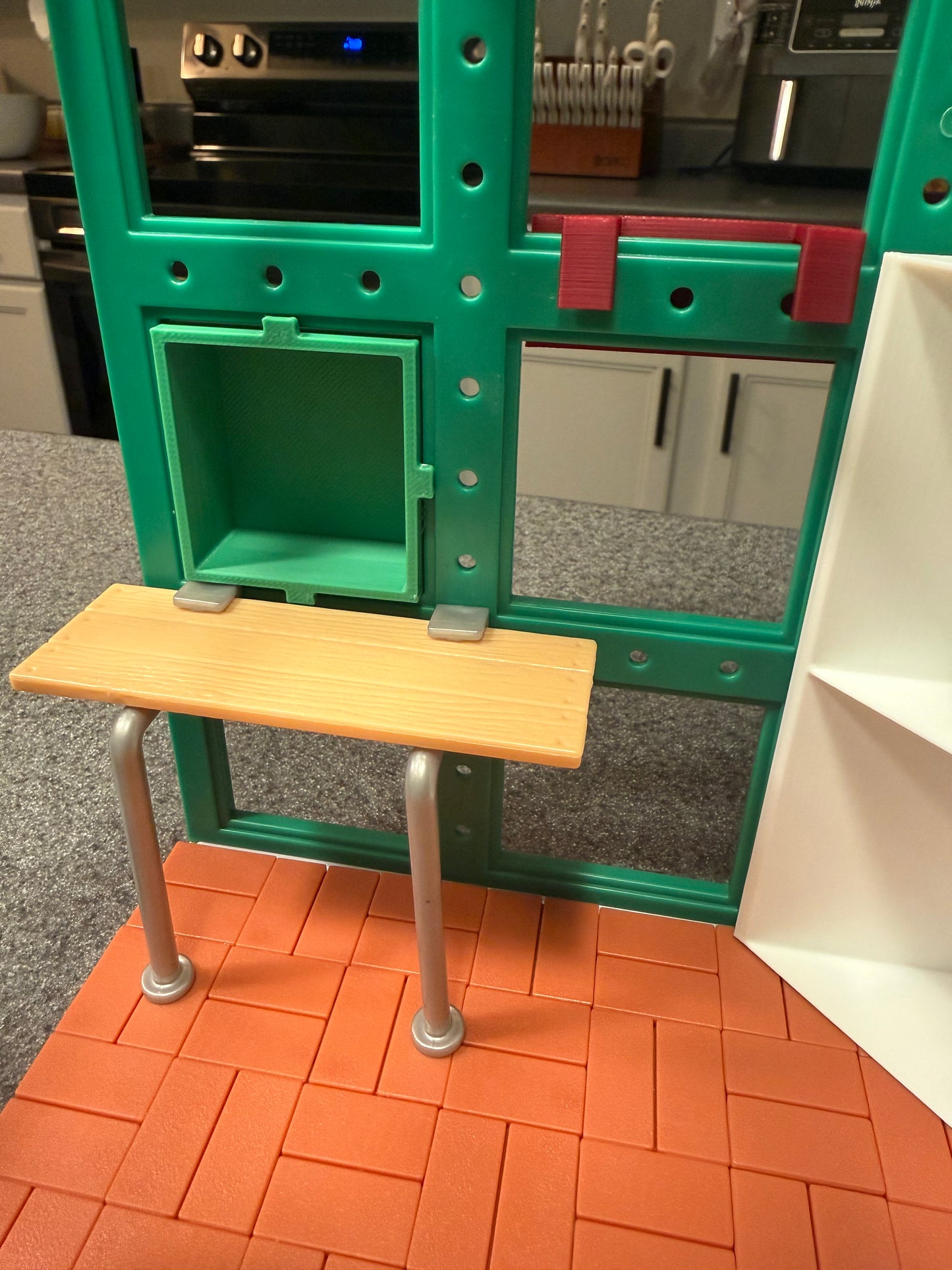 Recessed Shelf Box (3D Printed) - Mini Brands Greenhouse