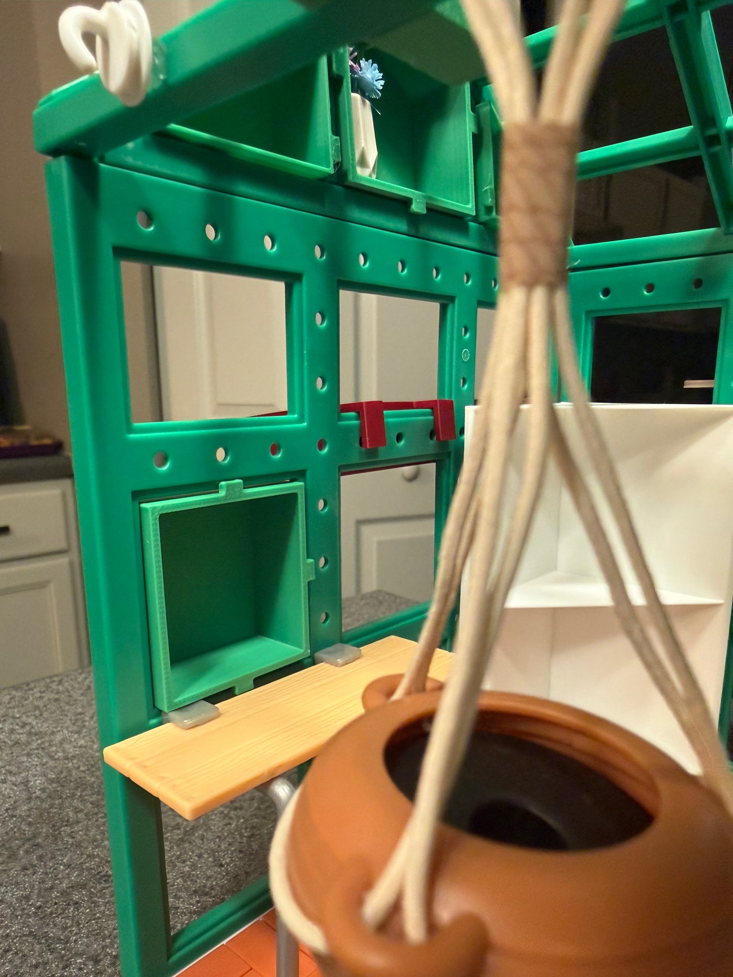 Recessed Shelf Box (3D Printed) - Mini Brands Greenhouse