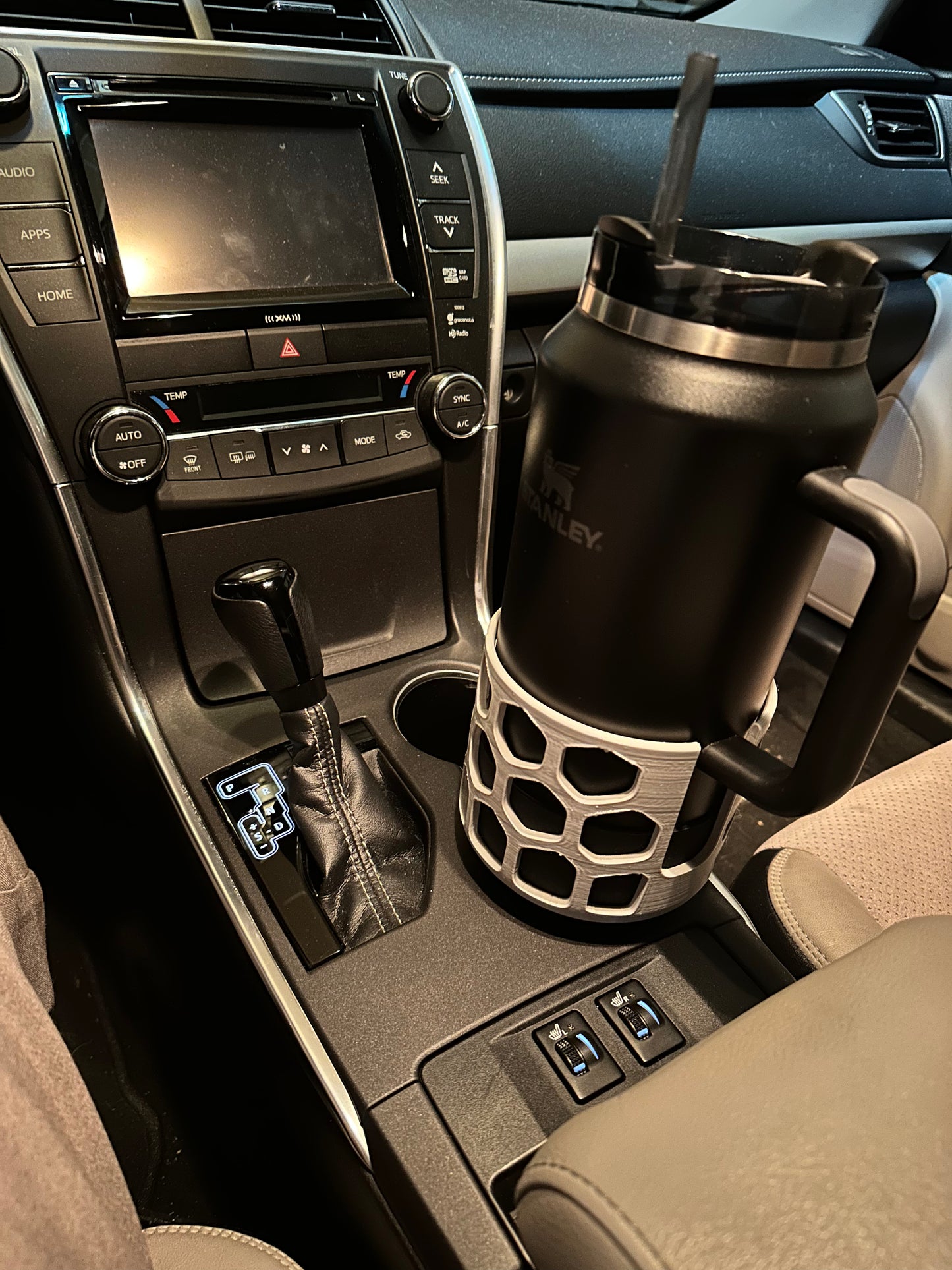ake Your Stanley Fit – Custom 3D Printed Cup Holder Adapter for 64oz Tumblers | Car Drink Holder by Grider 3D Creations
