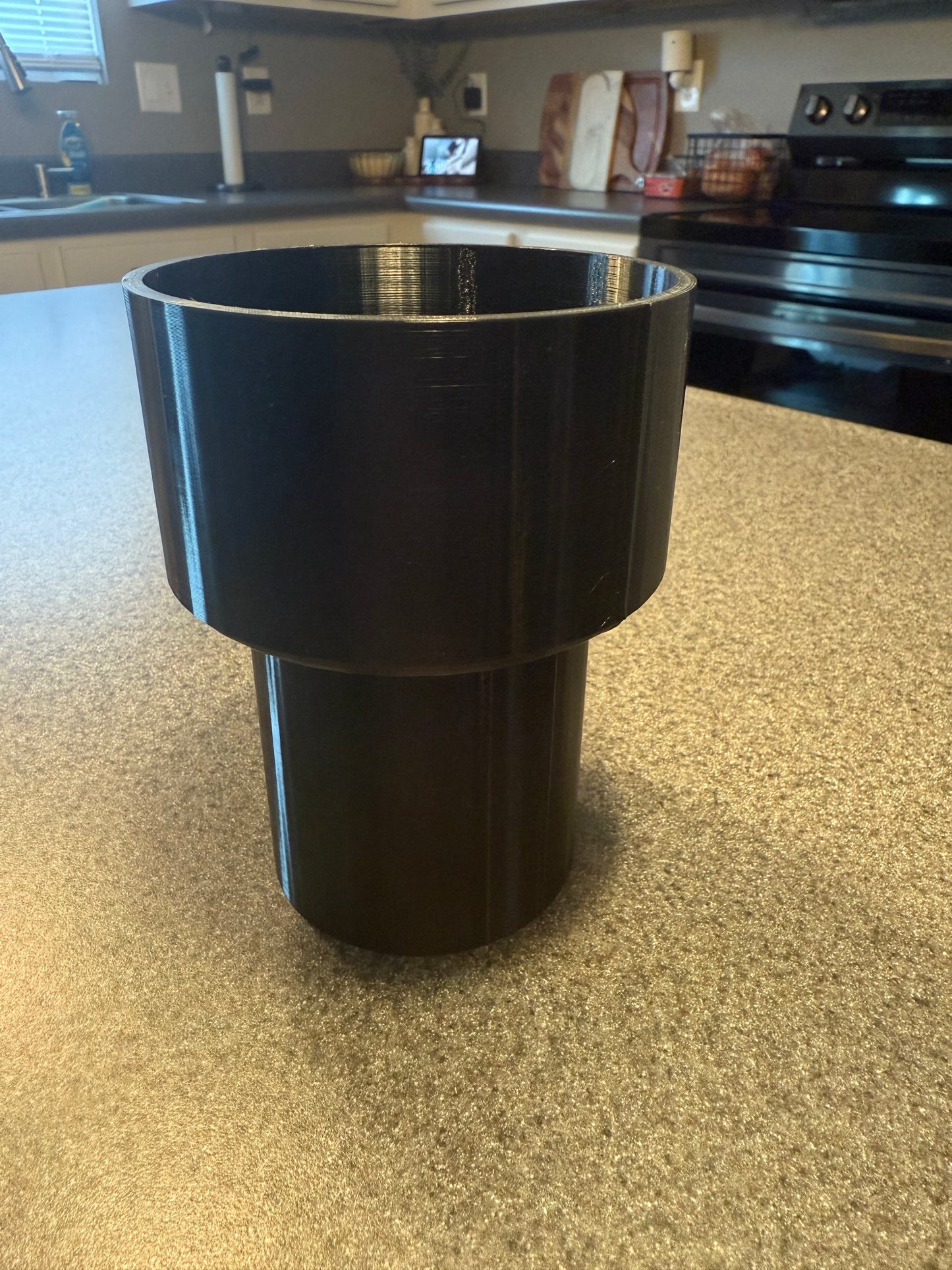 Custom 3D Printed Dual-Size Cup Holder – Fits Yeti, Skinny Cans & More | PETG Car Drink Holder Insert