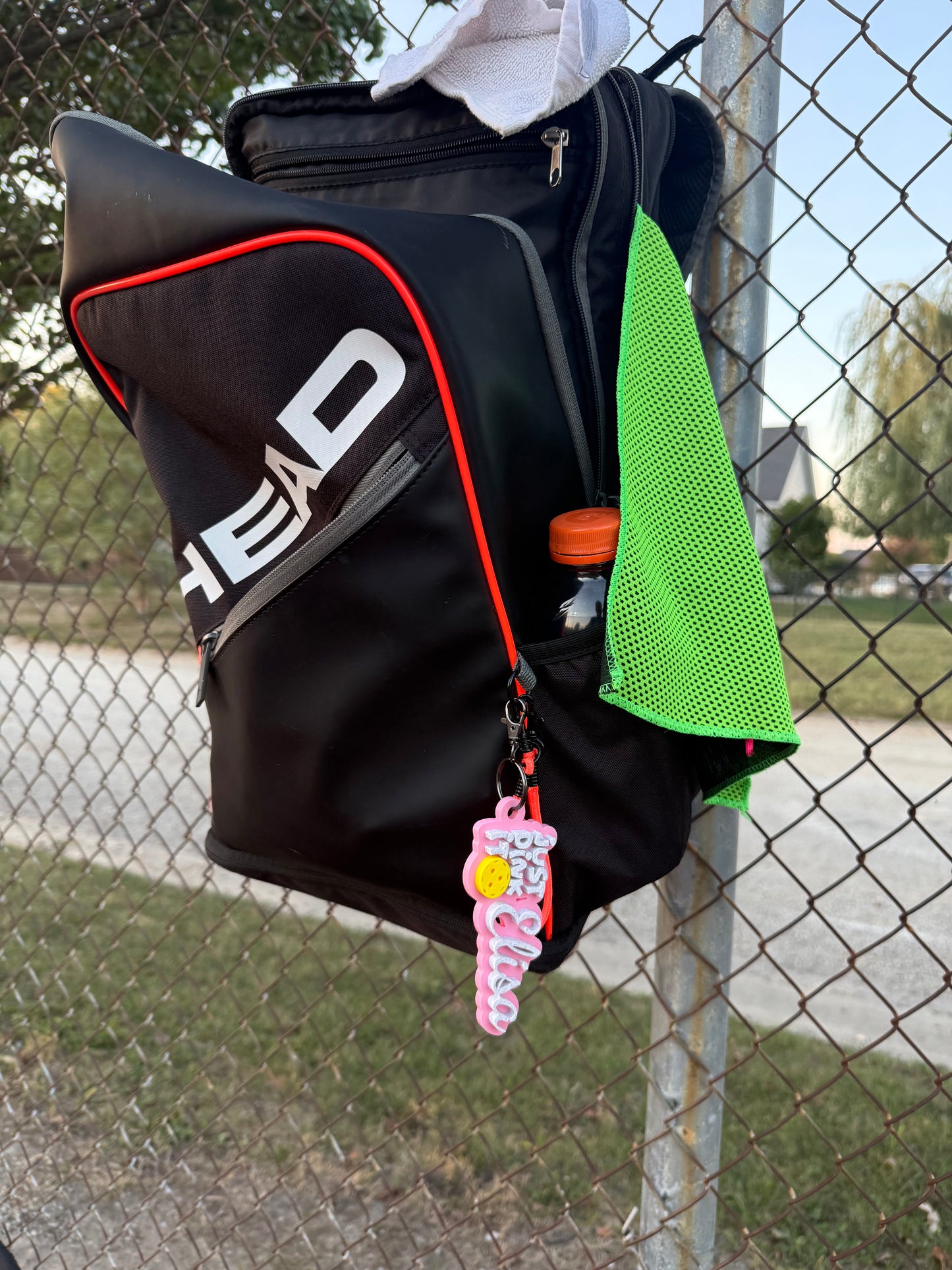 🏓 Pickleball Bag Tag (with Slogan)